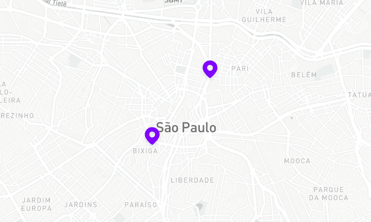 Mapa da sua região